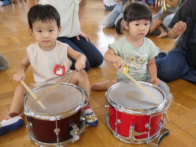 9月10日(火)にこにこ音楽隊がやってきた♪の写真