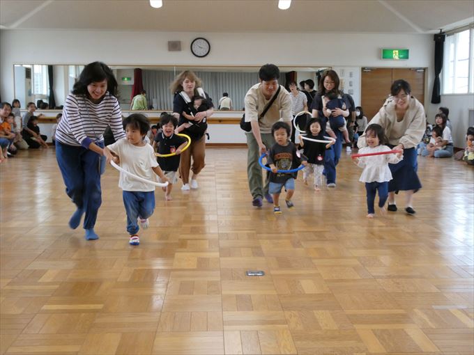 10月8日(火)にこにこ教室 親子運動会！の写真